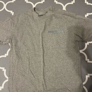 Essentials Gray Short Sleeve Tee